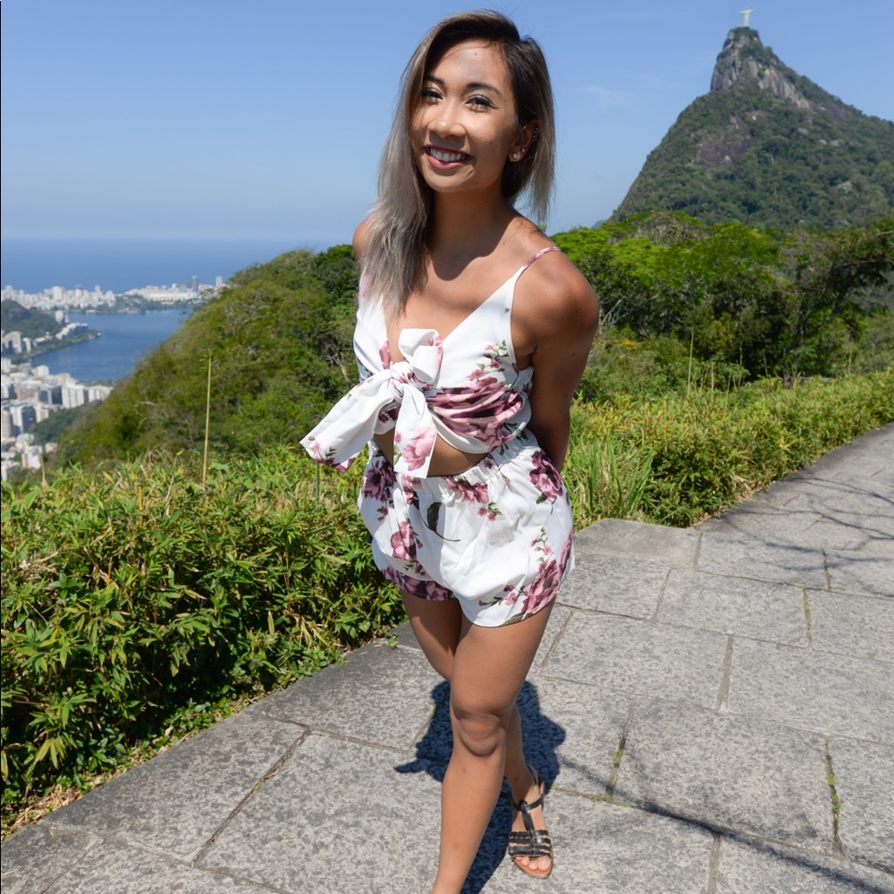 Floral romper